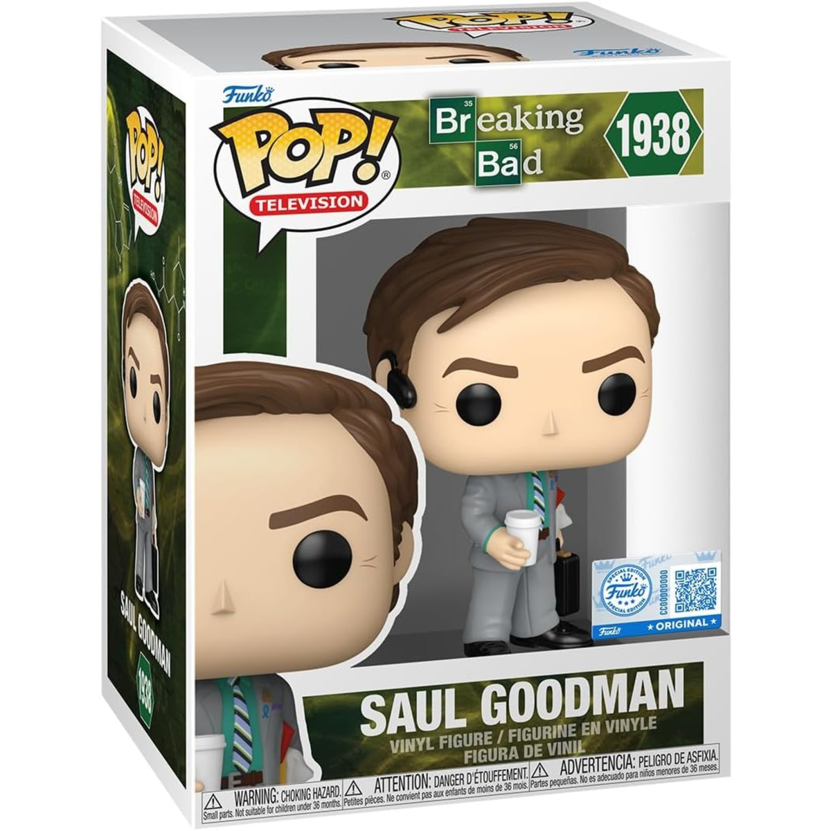 Breaking Bad - Saul Goodman (Special Edition) #1938 - Funko Pop! Vinyl Television