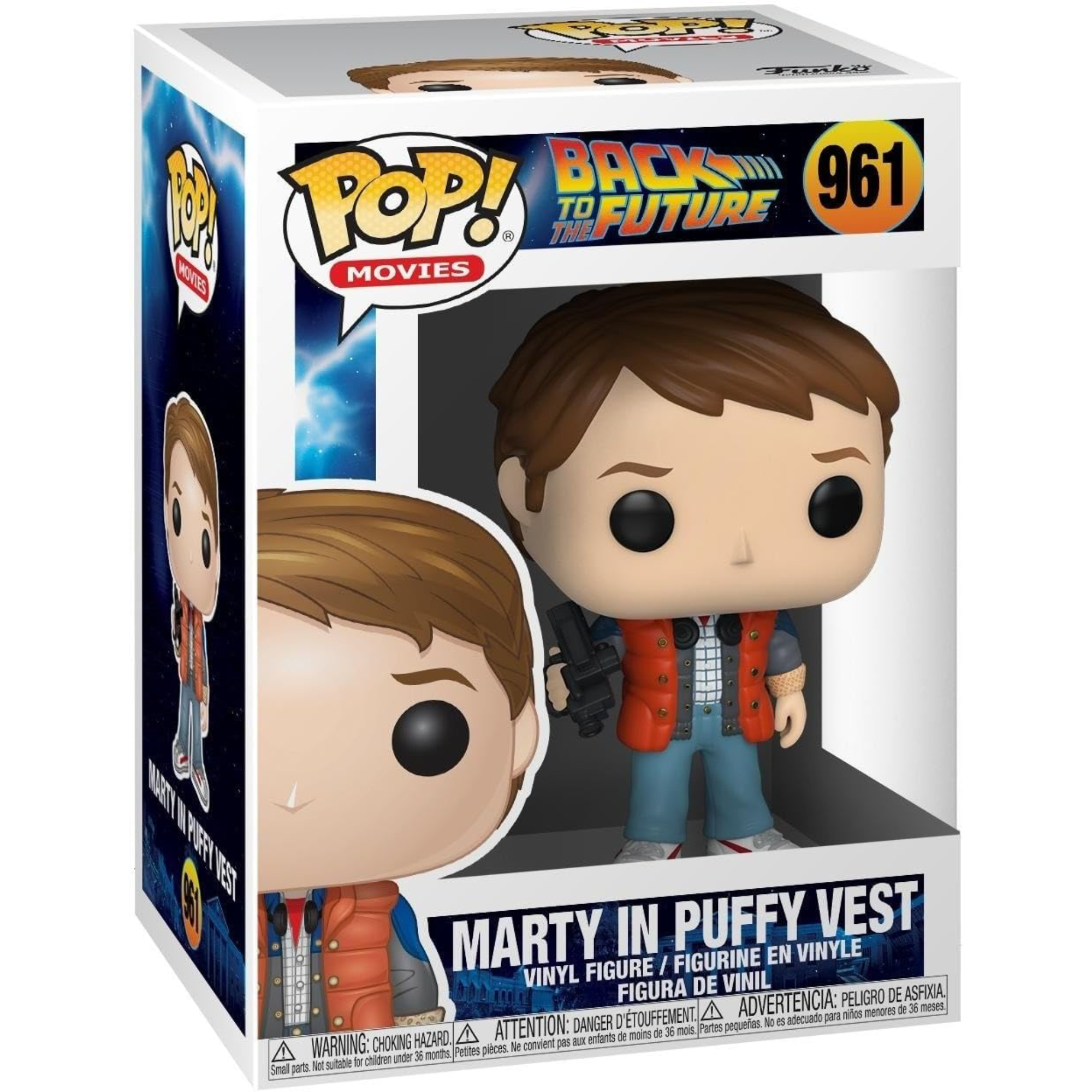 Back to the Future - Marty McFly in Puffy Vest #961 - Funko Pop! Vinyl Movies