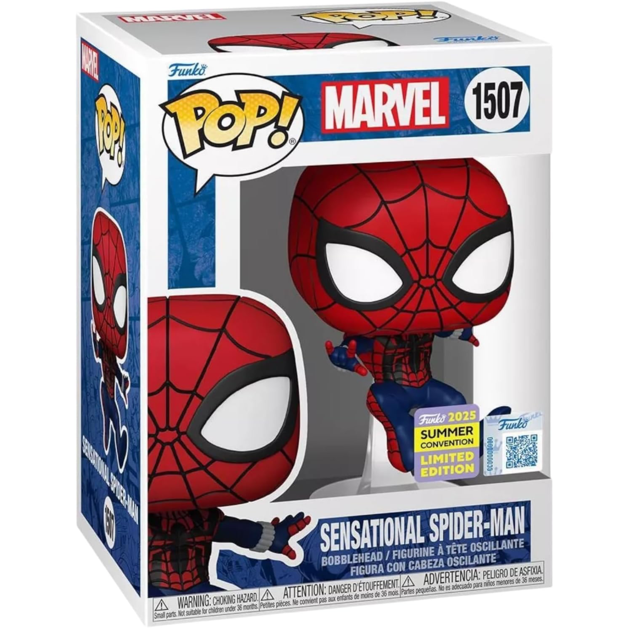 Marvel - Sensational Spider-Man (2025 Summer Convention Limited Edition) #1507 - Funko Pop! Vinyl Marvel