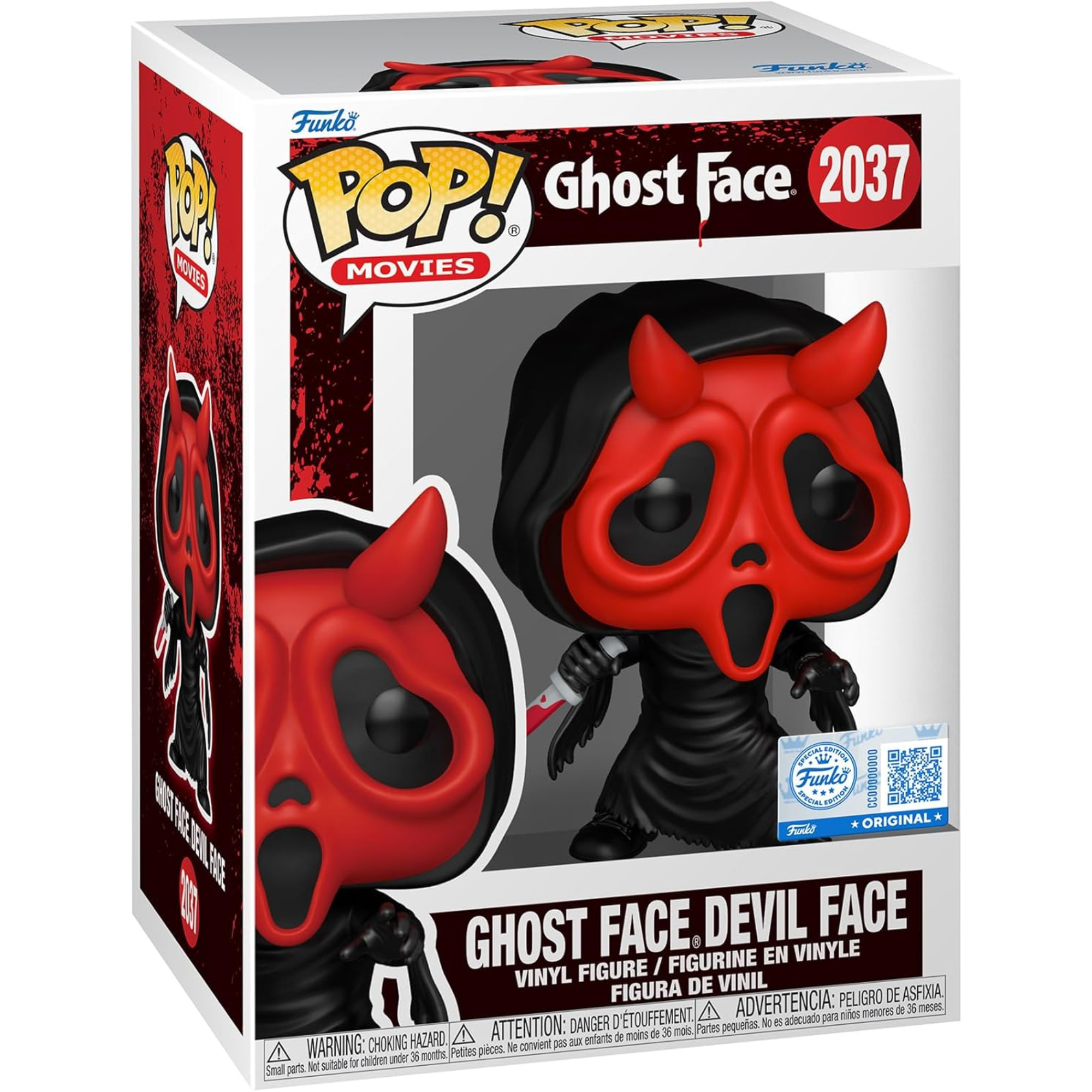 Scream - Ghost Face Devil Face (Special Edition) #2037 - Funko Pop! Vinyl Movies