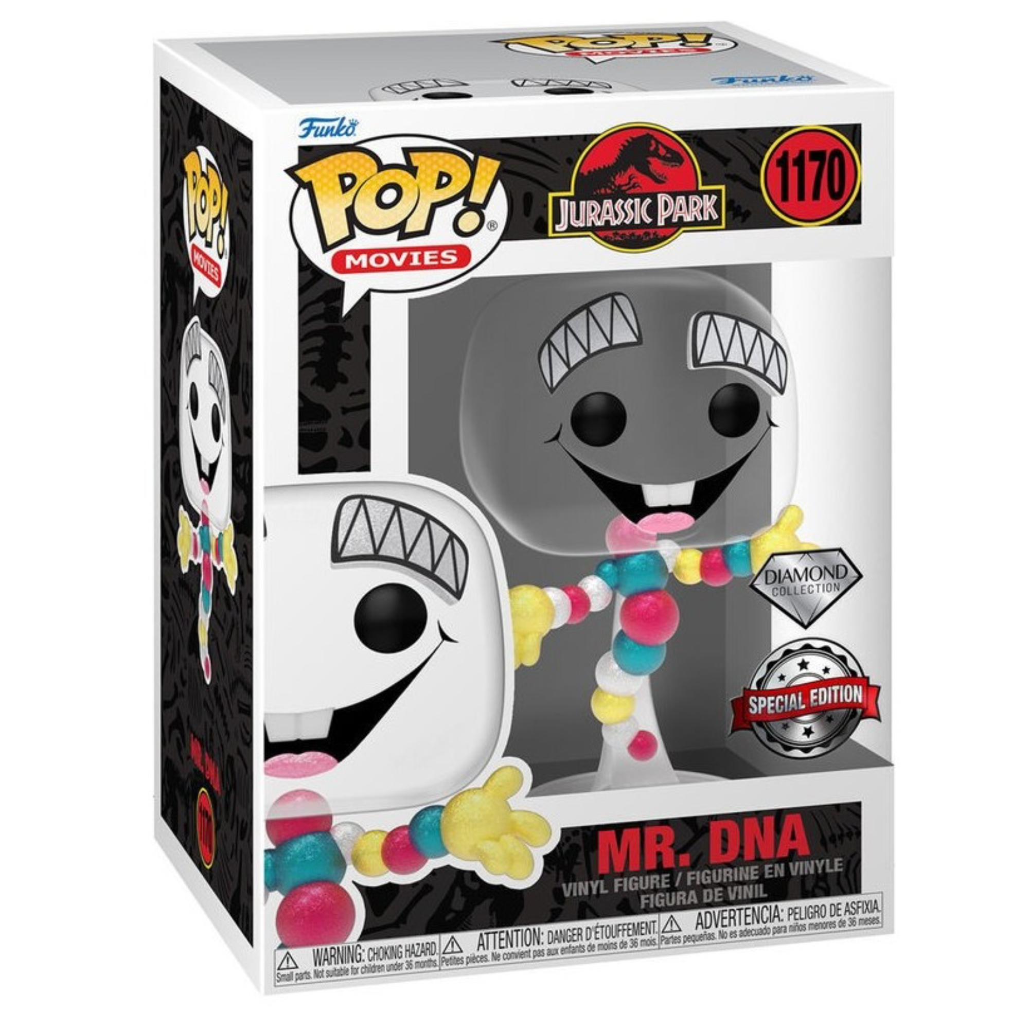 Jurassic Park / World - Mr DNA (Diamond Special Edition) #1170 - Funko Pop! Vinyl Movies
