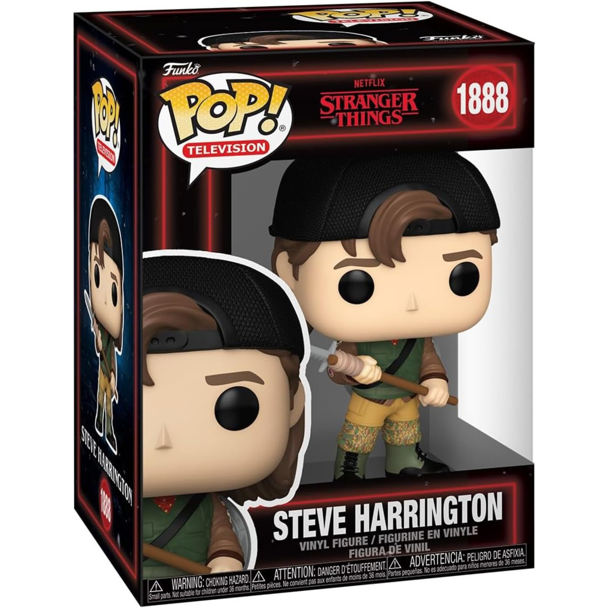 Stranger Things - Steve Harrington #1888 - Funko Pop! Vinyl Television