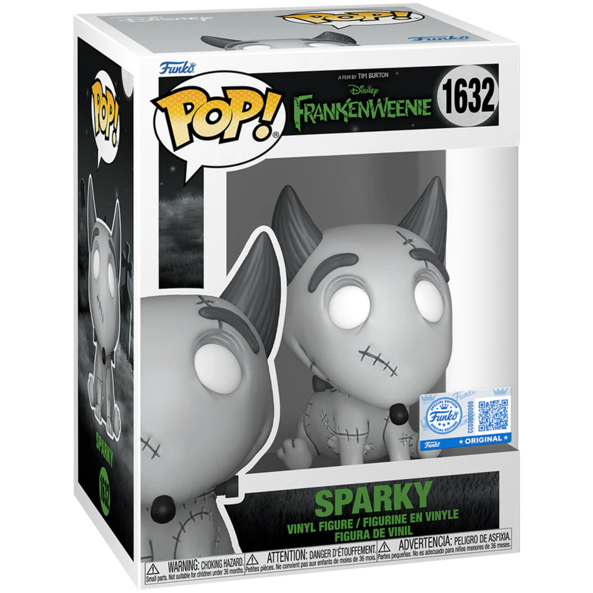 Frankenweenie - Sparky (Special Edition) #1632 - Funko Pop! Vinyl Movies