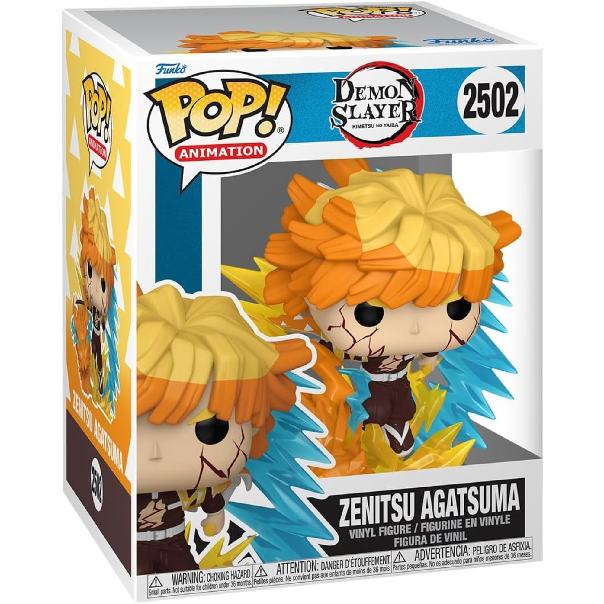 Demon Slayer - Zenitsu Agatsuma #2502 - Funko Pop! Vinyl Anime