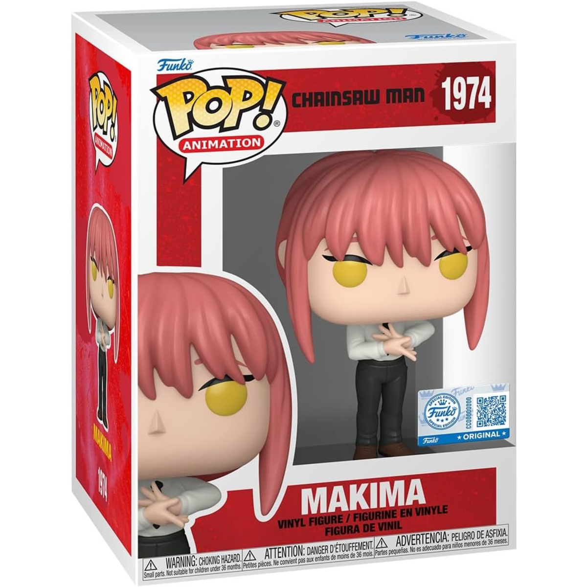 Chainsaw Man - Makima (Special Edition) #1974 - Funko Pop! Vinyl Anime