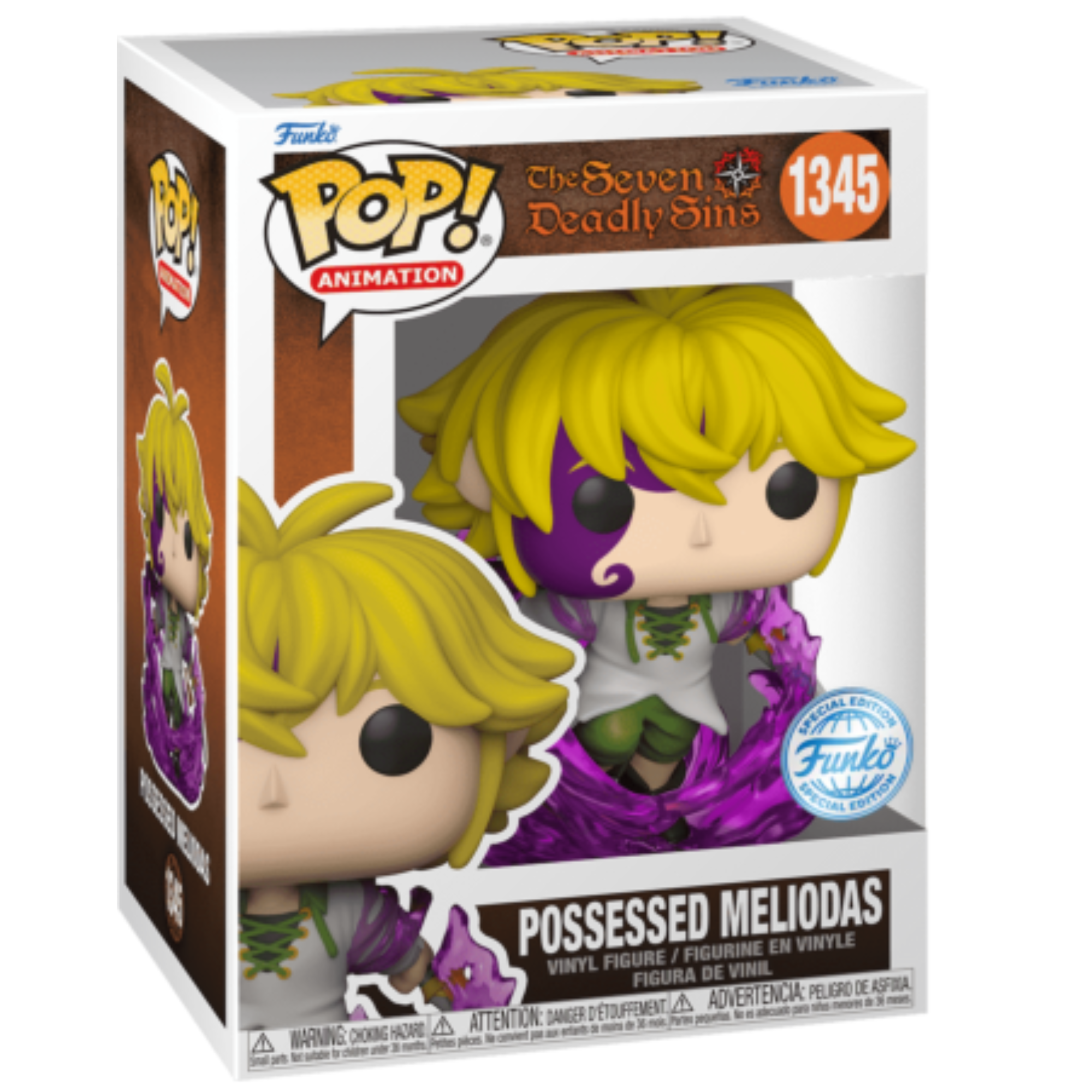 The Seven Deadly Sins - Possessed Meliodas (Special Edition) #1345 - Funko Pop! Vinyl Anime