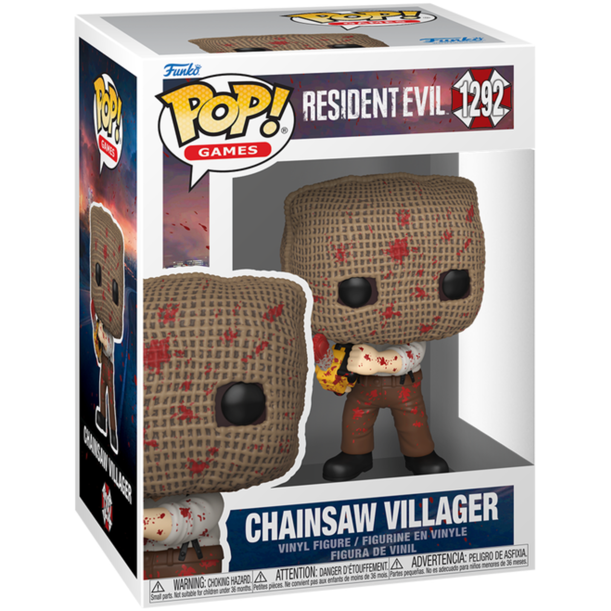 Resident Evil - Chainsaw Villager #1292 - Funko Pop! Vinyl Games