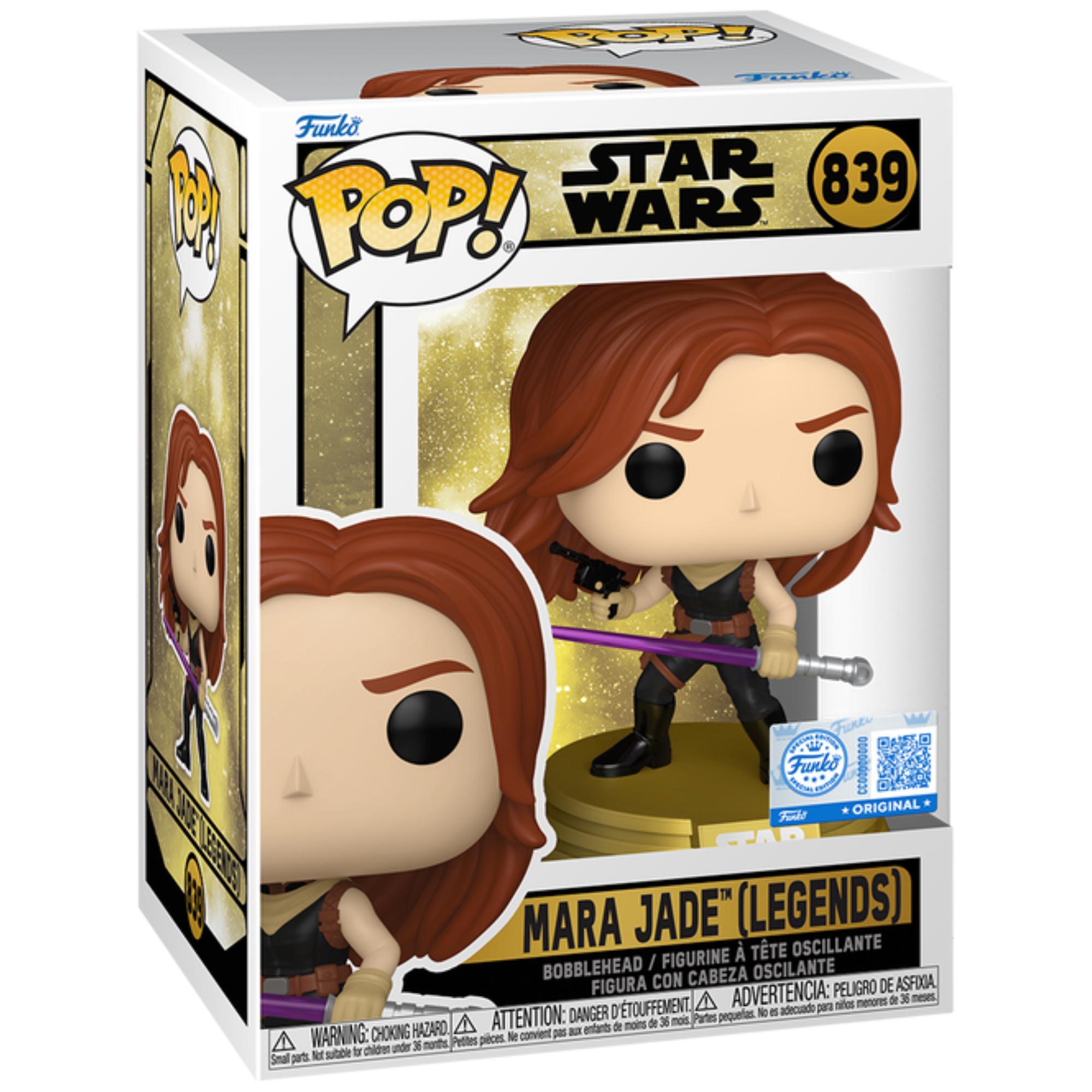 Star Wars - Mara Jade (Legends) (Special Edition) #839 - Funko Pop! Vinyl Star Wars