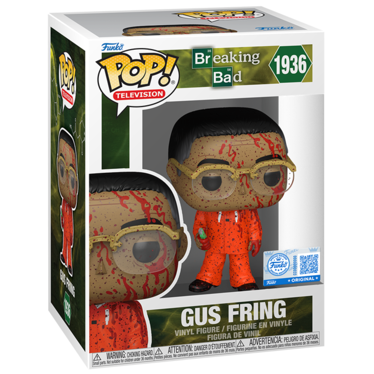 Breaking Bad - Gus Fring (Bloody) (Special Edition) #1936 - Funko Pop! Vinyl Television