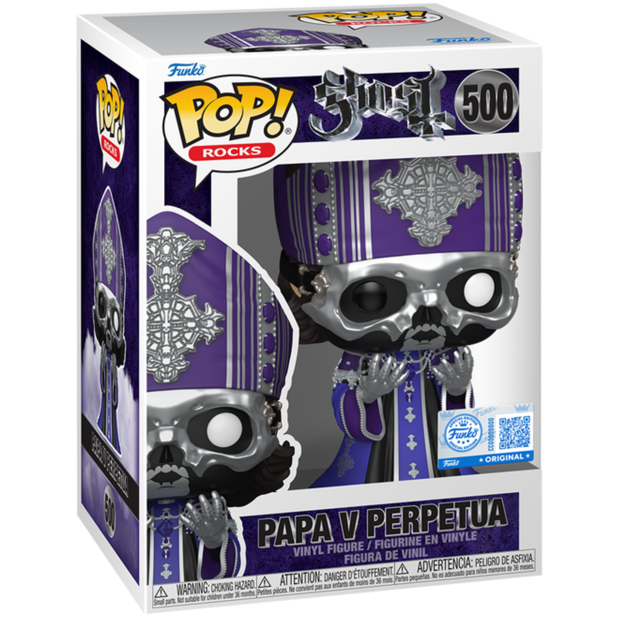 Ghost - Papa V Perpetua (Special Edition) #500 - Funko Pop! Vinyl Rocks