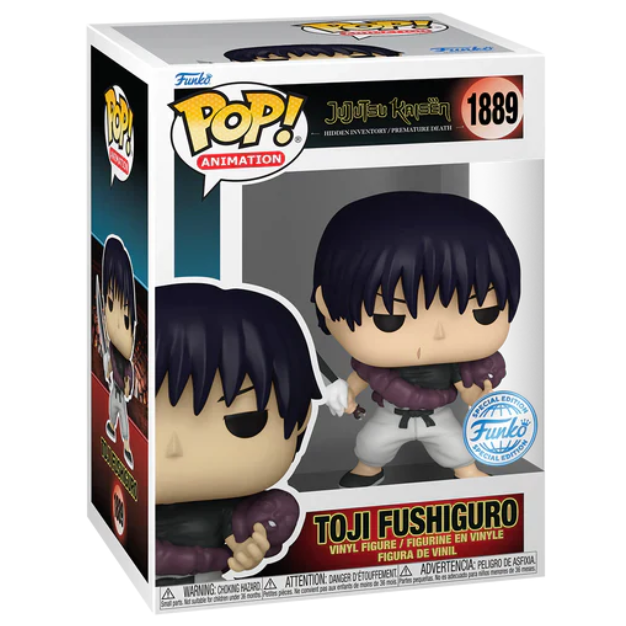 Jujutsu Kaisen - Toji Fushiguro (Special Edition) #1889 - Funko Pop! Vinyl Anime