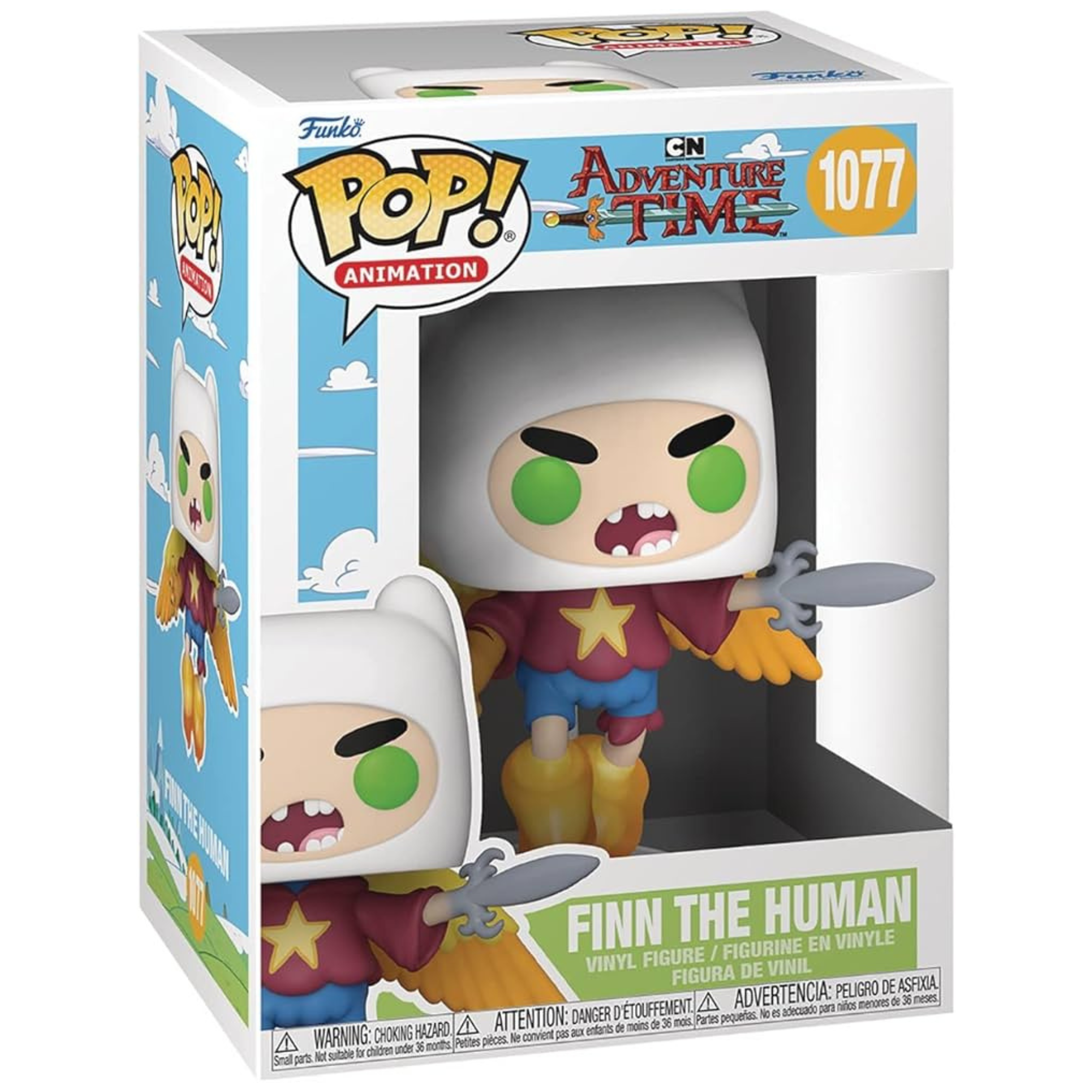 Adventure Time - Finn the Human #1077 - Funko Pop! Vinyl Animation