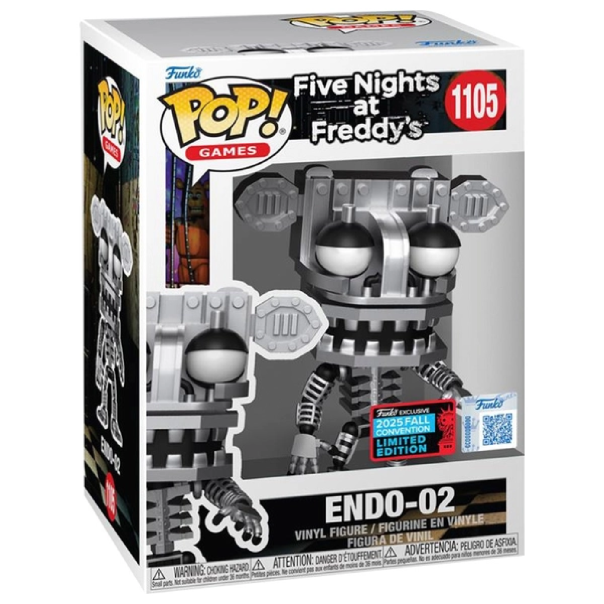 Five Nights at Freddy's - Endo-02 (2025 Fall Convention Limited Edition) #1105 - Funko Pop! Vinyl Games