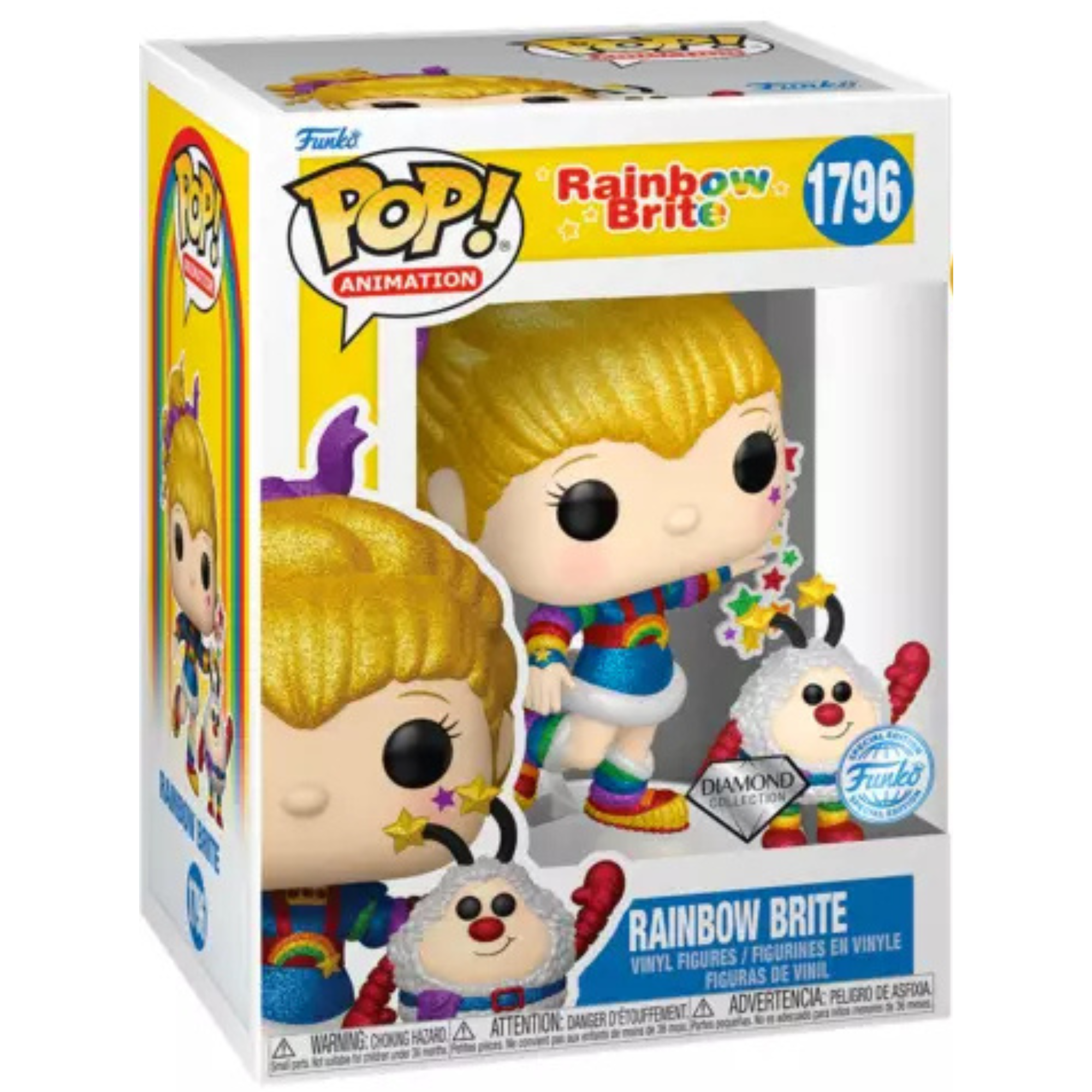Rainbow Brite - Rainbow Brite and Sprite (Diamond Special Edition) #1796 - Funko Pop! Vinyl Animation