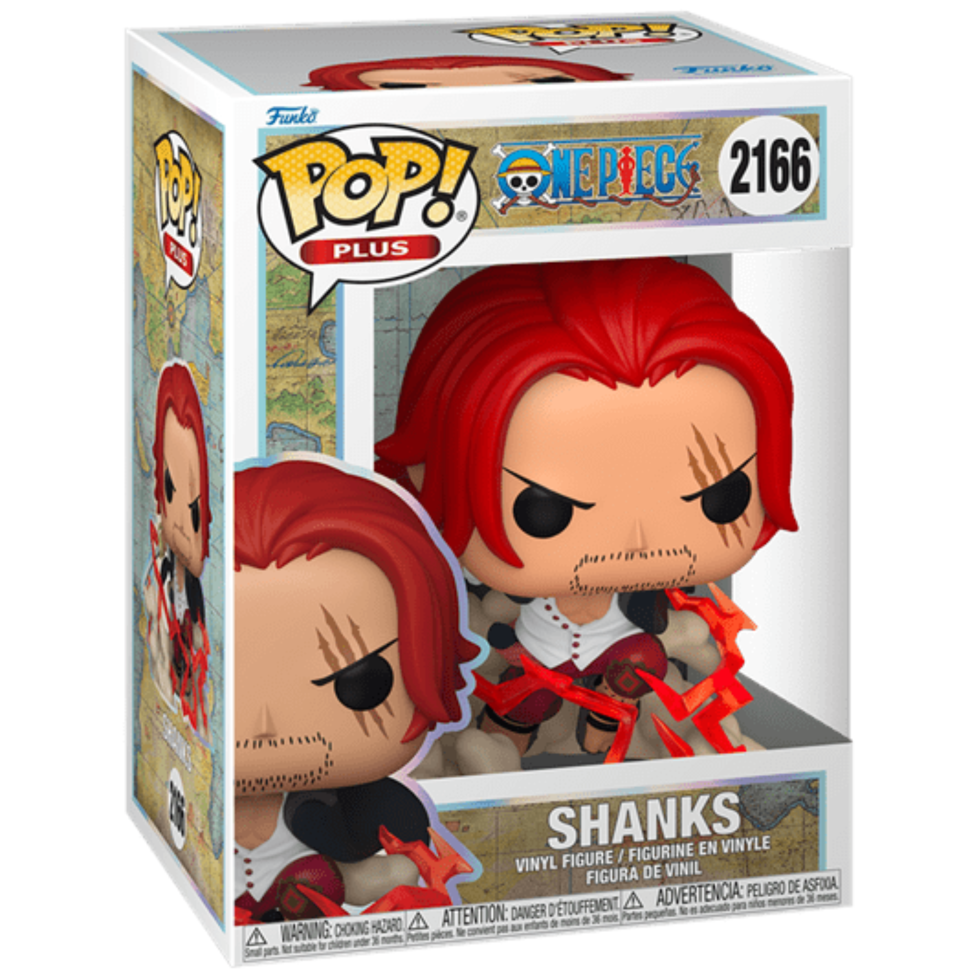 One Piece - Shanks #2166 - Funko Pop! Plus Vinyl Anime