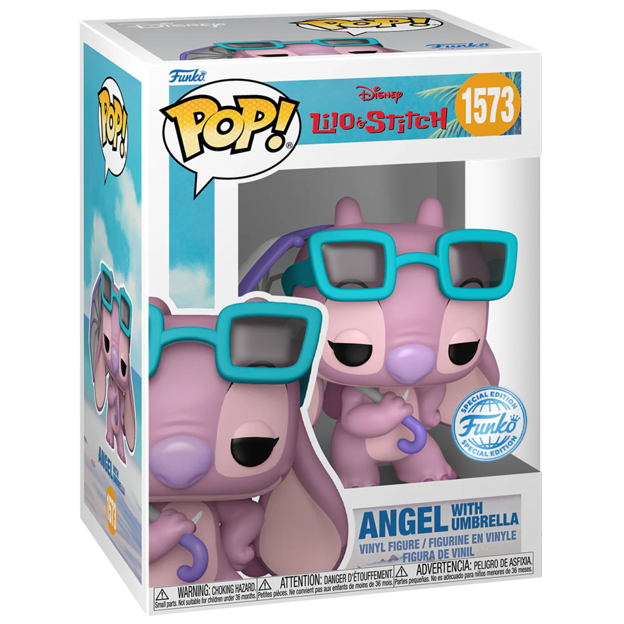 Lilo & Stitch - Angel with Umbrella (Special Edition) #1573 - Funko Pop! Vinyl Disney