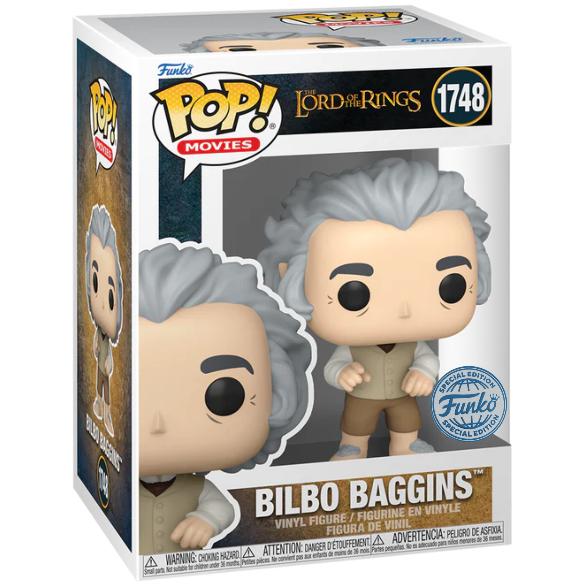 The Lord of the Rings - Bilbo Baggins (Special Edition) #1748 - Funko Pop! Vinyl Movies