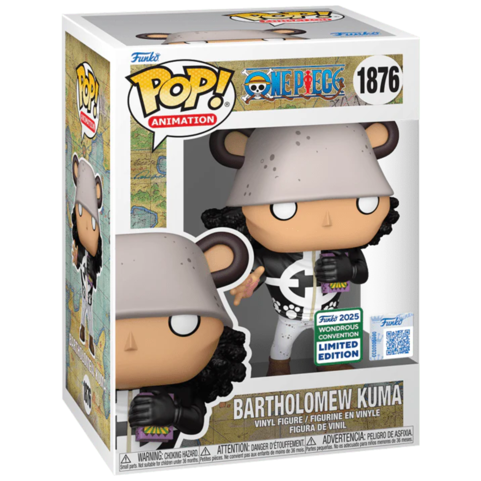 One Piece - Bartholomew Kuma (2025 Wondrous Convention Limited Edition) #1876 - Funko Pop! Vinyl Anime