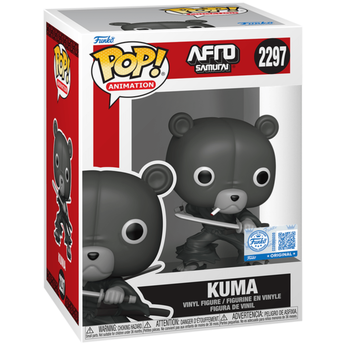 Afro Samurai - Kuma (Special Edition) 2297 - Funko Pop! Vinyl Anime - Persona Toys