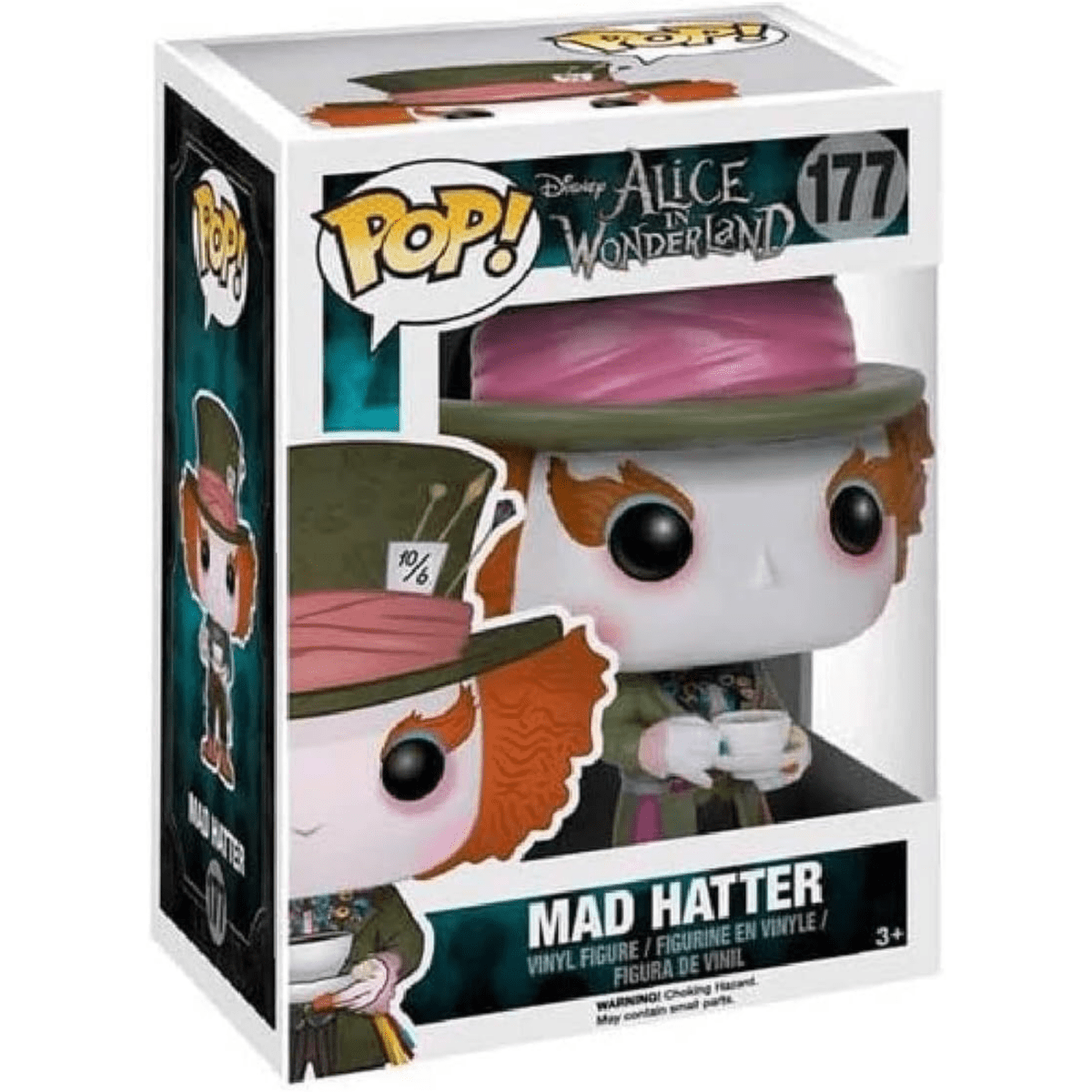 Alice in Wonderland - Mad Hatter 177 - Funko Pop! Vinyl Disney - Persona Toys