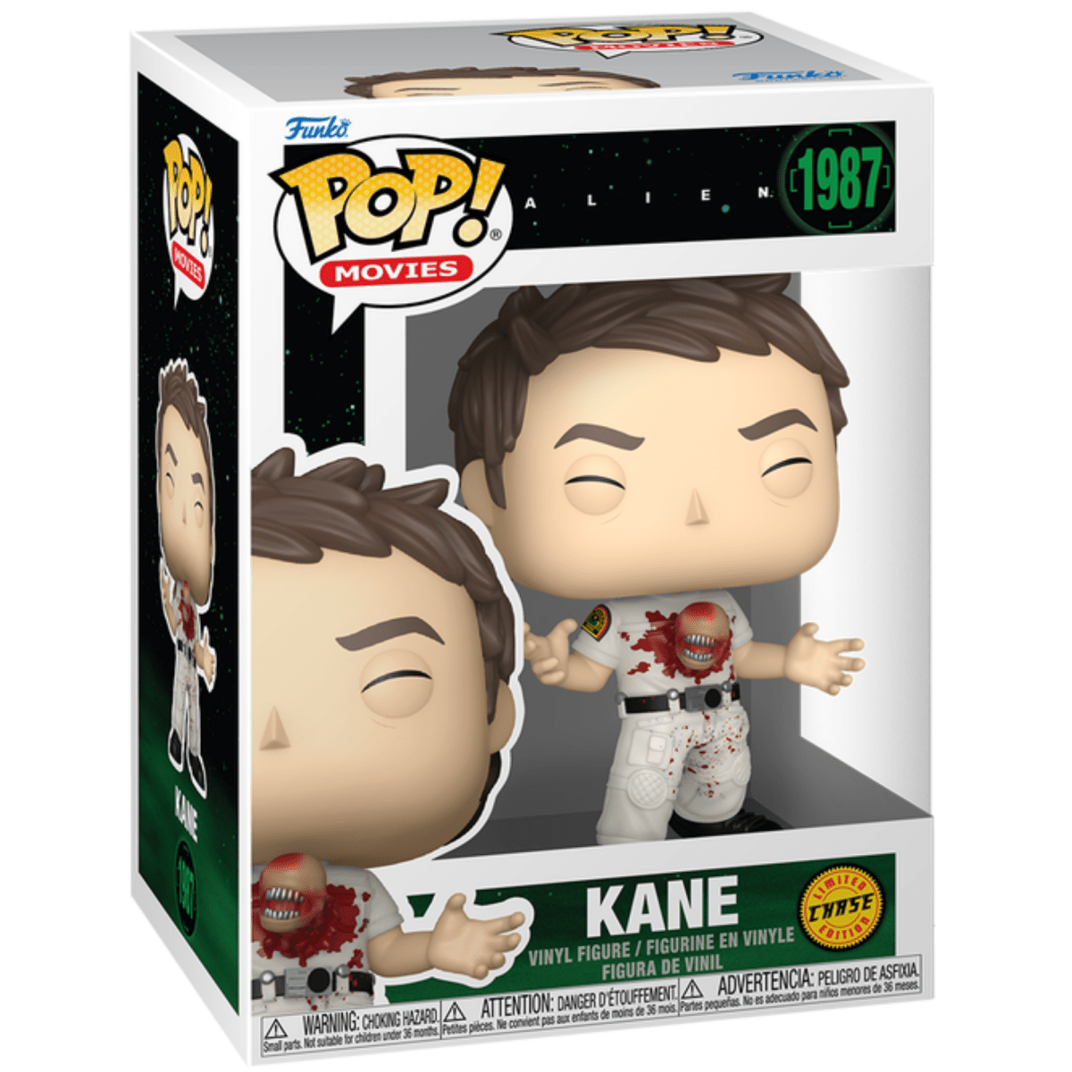 Alien - Kane with Chestburster (Chase) 1987 - Funko Pop! Vinyl Movies - Persona Toys