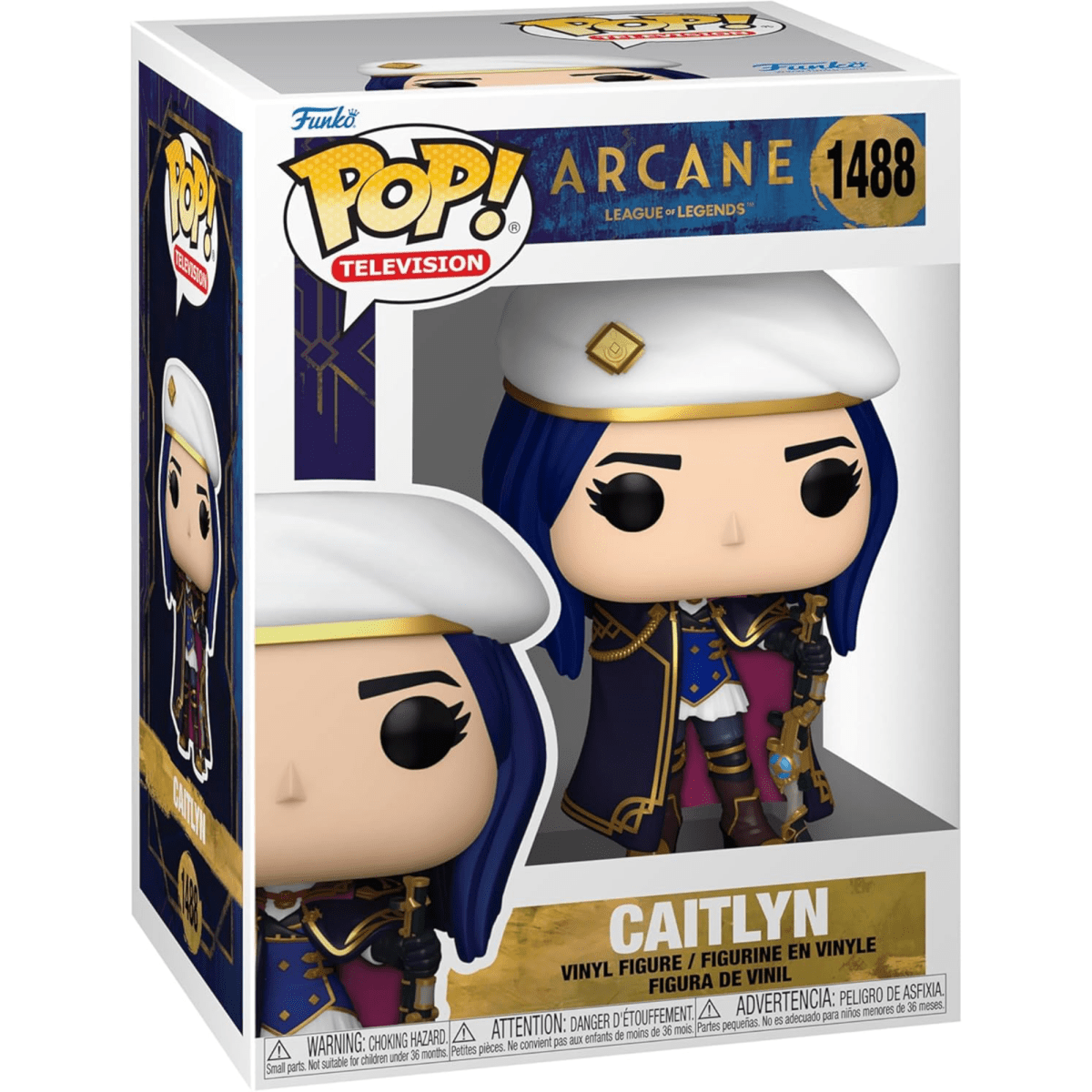 Arcane League of Legends Game - Caitlyn #1488 - Funko Pop! Vinyl Animation - Persona Toys