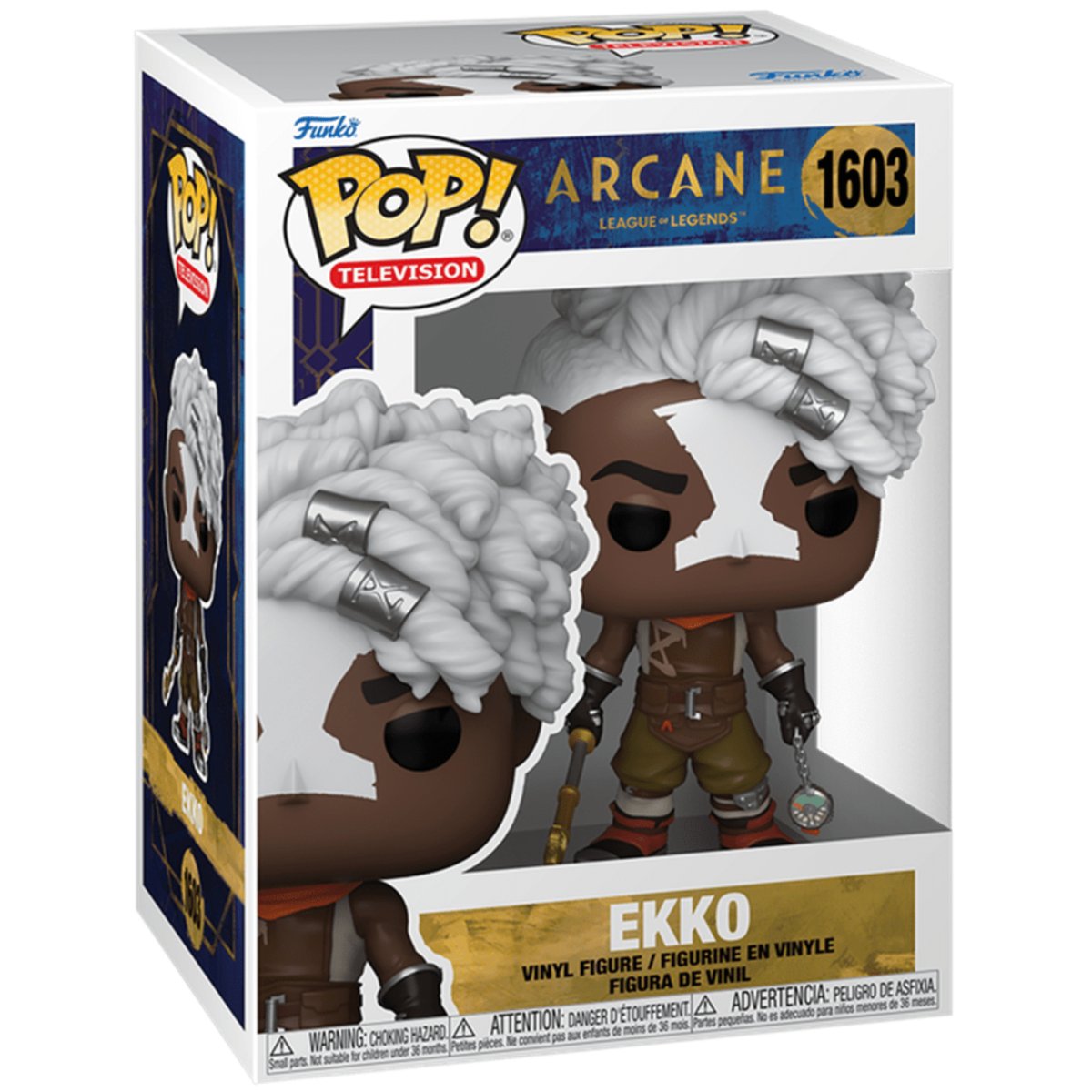 Arcane League of Legends Game - Ekko #1603 - Funko Pop! Vinyl Animation - Persona Toys