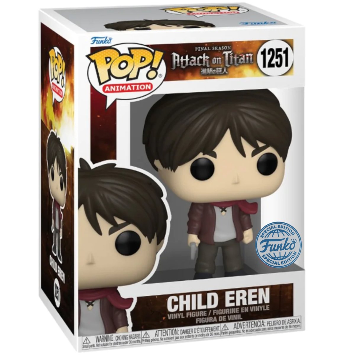 Funko Pop Attack on Titan - discount Eren Jaeger