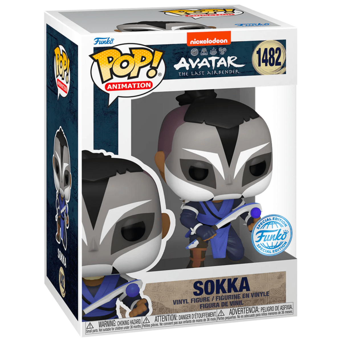 Avatar The Last Air Bender - Sokka (Warrior) (Special Edition) #1482 - Funko Pop! Vinyl Anime - Persona Toys