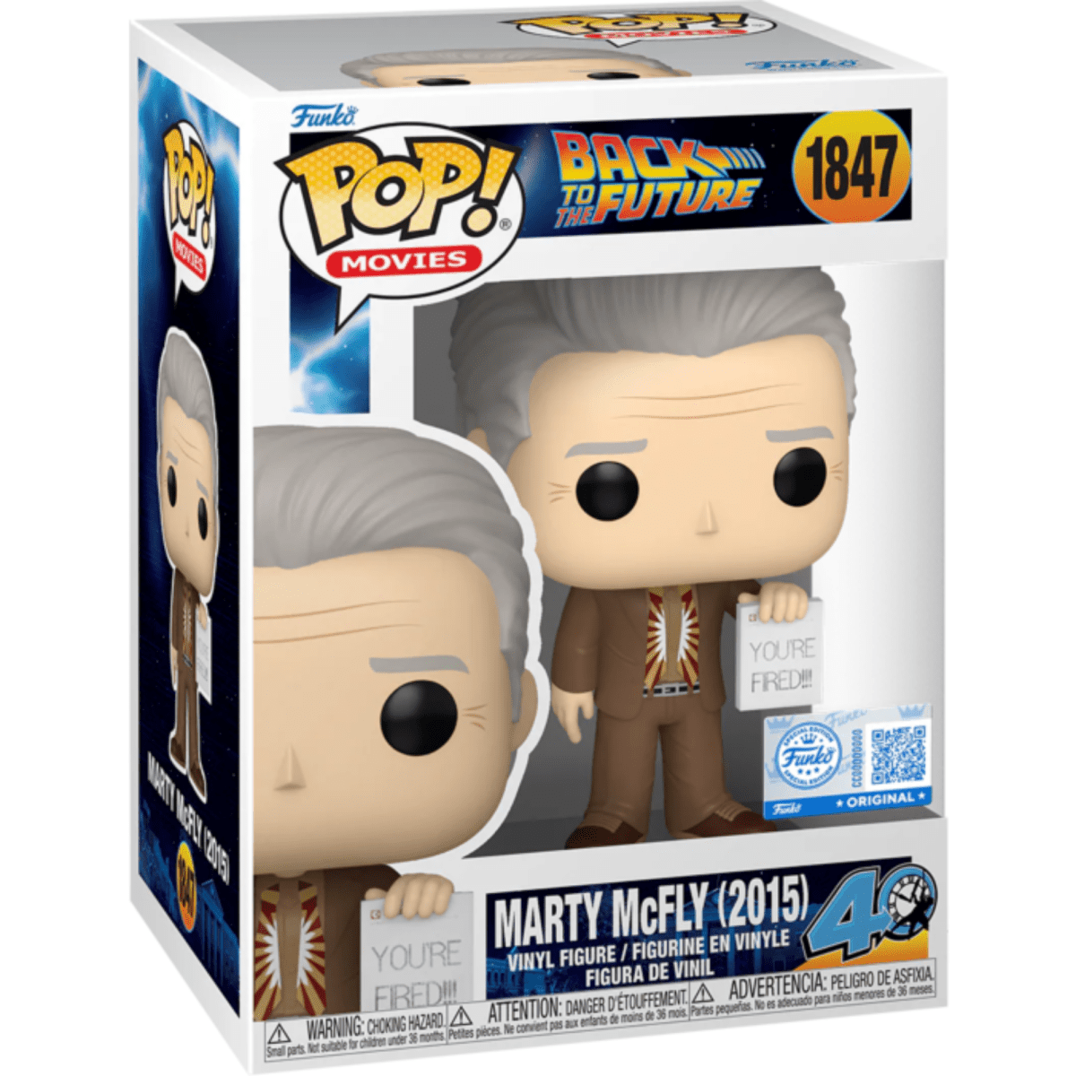 Back to the Future - Marty McFly (2015) (Special Edition) 1847 - Funko Pop! Vinyl Movies - Persona Toys