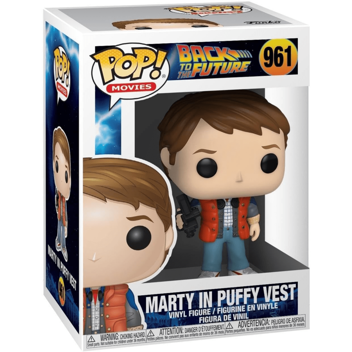 Back to the Future - Marty McFly in Puffy Vest 961 - Funko Pop! Vinyl Movies - Persona Toys