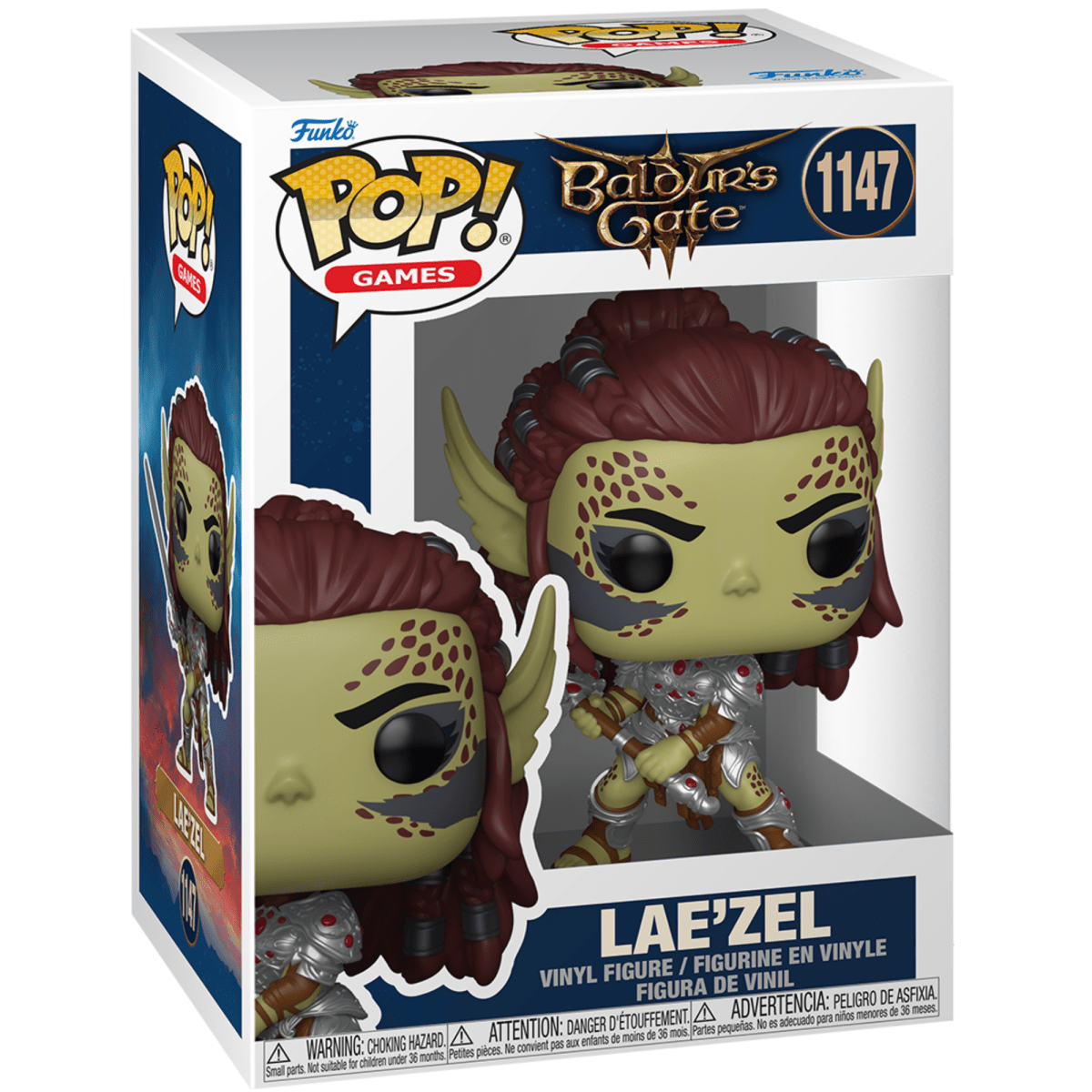 Baldur's Gate - Lae'zel 1147 - Funko Pop! Vinyl Games - Persona Toys