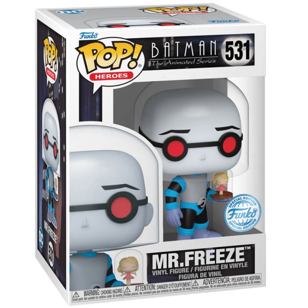 Batman The Animated Series - Mr Freeze (Special Edition) 531 - Funko Pop! Vinyl DC - Persona Toys