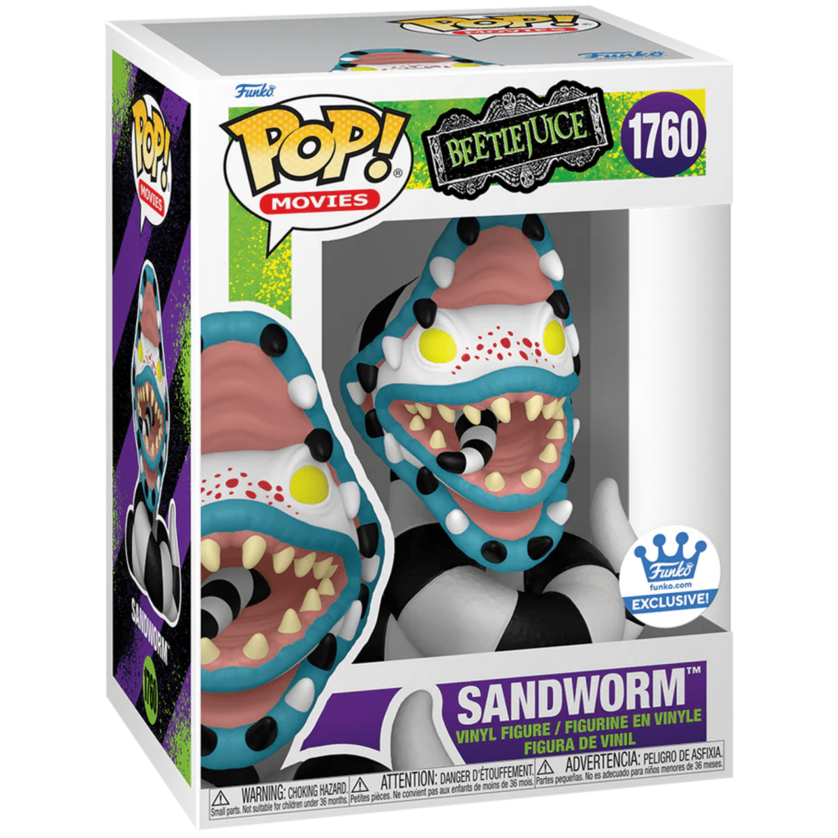 Beetlejuice - Sandworm (Funko Shop Exclusive) #1760 - Funko Pop! Vinyl Movies - Persona Toys