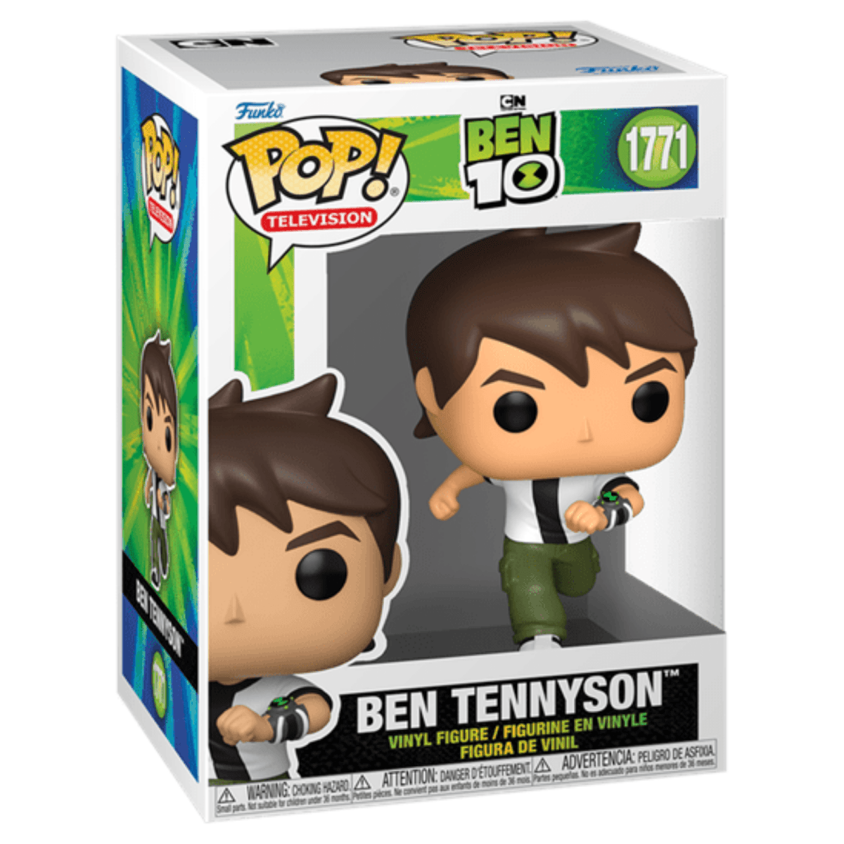 Ben 10 - Ben Tennyson 1771 - Funko Pop! Vinyl Animation - Persona Toys