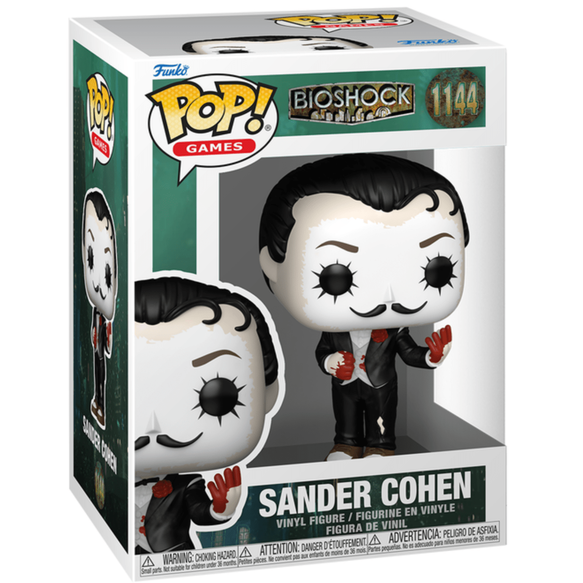 Bioshock - Sander Cohen 1144 - Funko Pop! Vinyl Games - Persona Toys