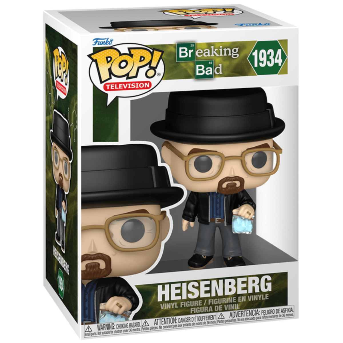 Breaking Bad - Heisenberg (with Blue Bag) 1934 - Funko Pop! Vinyl Television - Persona Toys