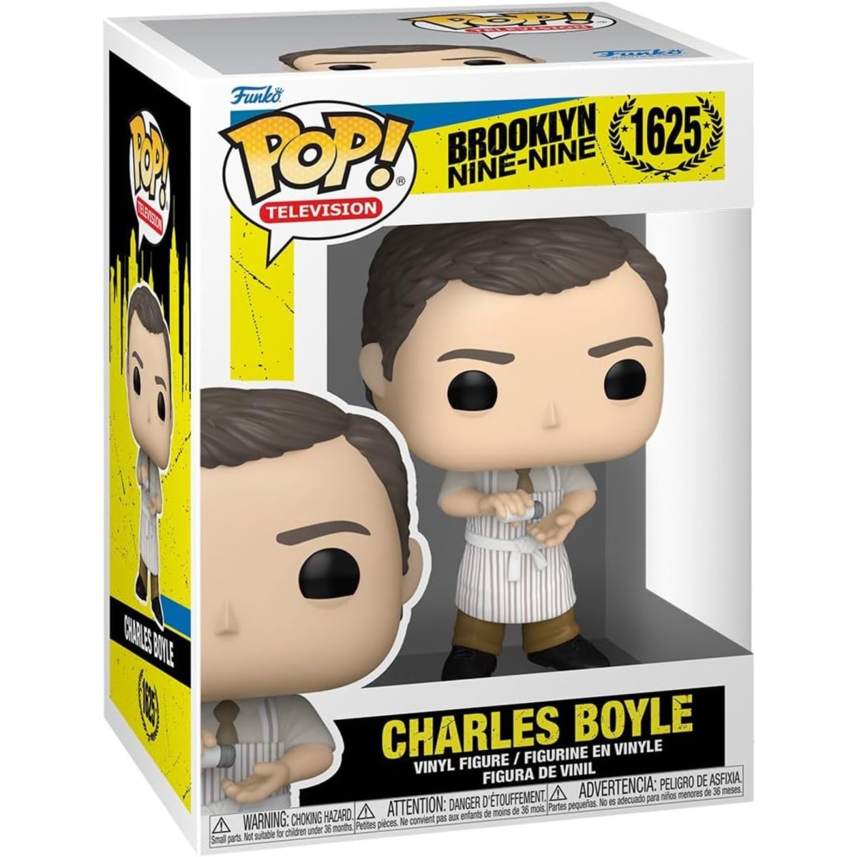 Brooklyn Nine - Nine - Charles Boyle #1625 - Funko Pop! Vinyl Television - Persona Toys