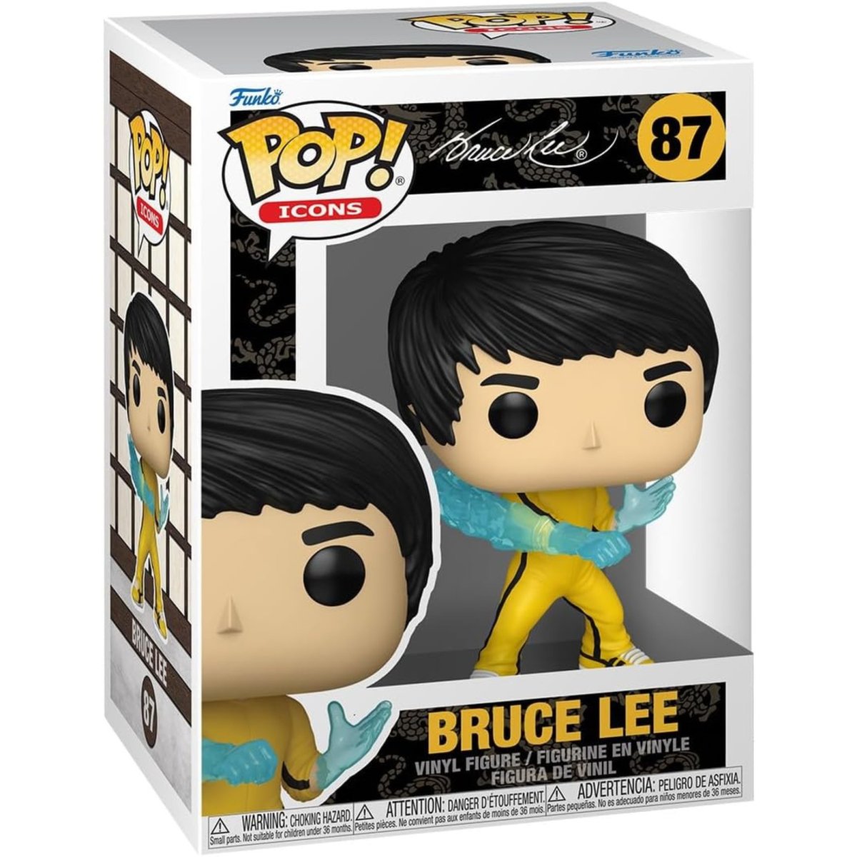 Bruce Lee - Bruce Lee #87 - Funko Pop! Vinyl Icons - Persona Toys