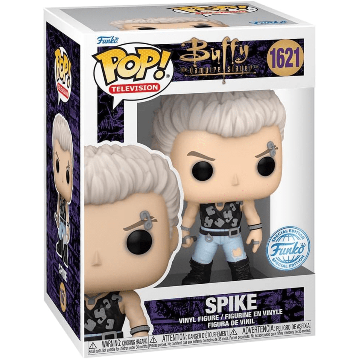 Buffy the Vampire Slayer - Spike (Punk) (Special Edition) 1621 - Funko Pop! Vinyl Television - Persona Toys