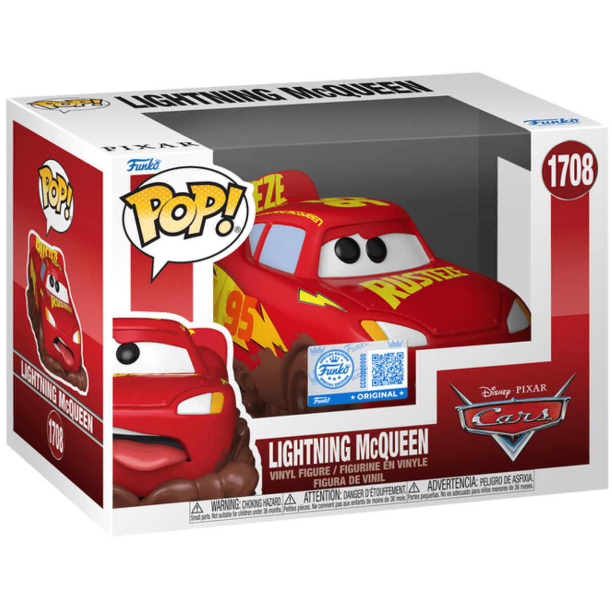 Cars - Lightning McQueen (Special Edition) 1708 - Funko Pop! Vinyl Disney - Persona Toys