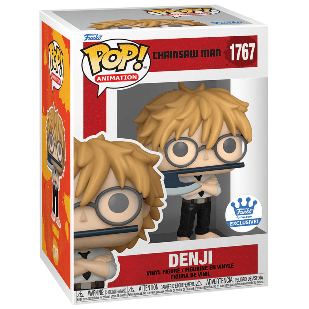 Chainsaw Man - Denji (Operation Super - Smart) (Funko Shop Exclusive) #1767 - Funko Pop! Vinyl Anime - Persona Toys