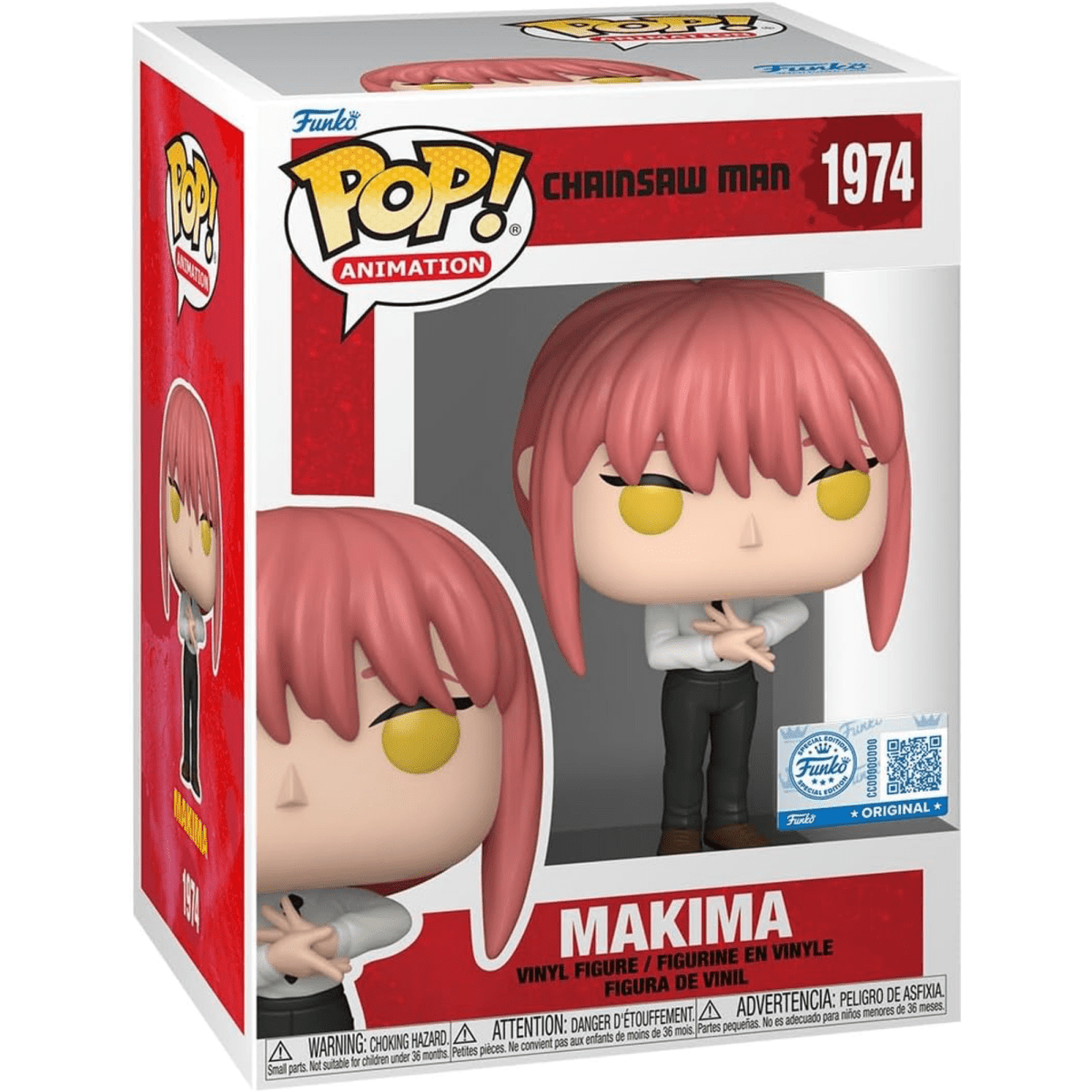 Chainsaw Man - Makima (Special Edition) #1974 - Funko Pop! Vinyl Anime - Persona Toys