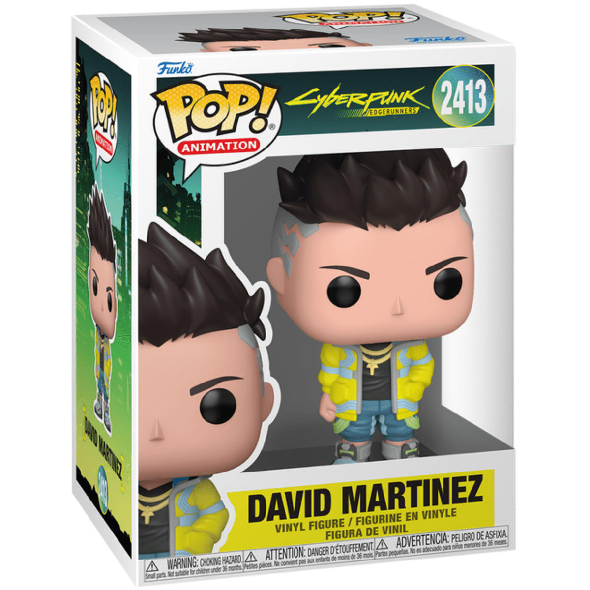 Cyberpunk Edgerunners - David Martinez 2413 - Funko Pop! Vinyl Animation - Persona Toys