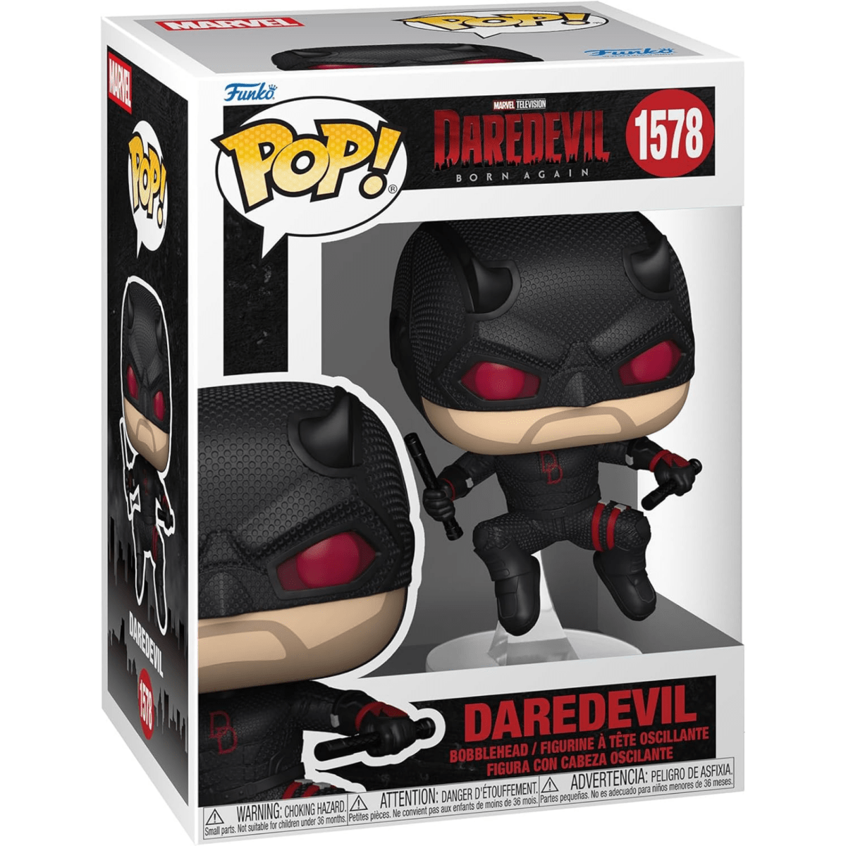 Daredevil Born Again - Daredevil (Black Suit) 1578 - Funko Pop! Vinyl Marvel - Persona Toys