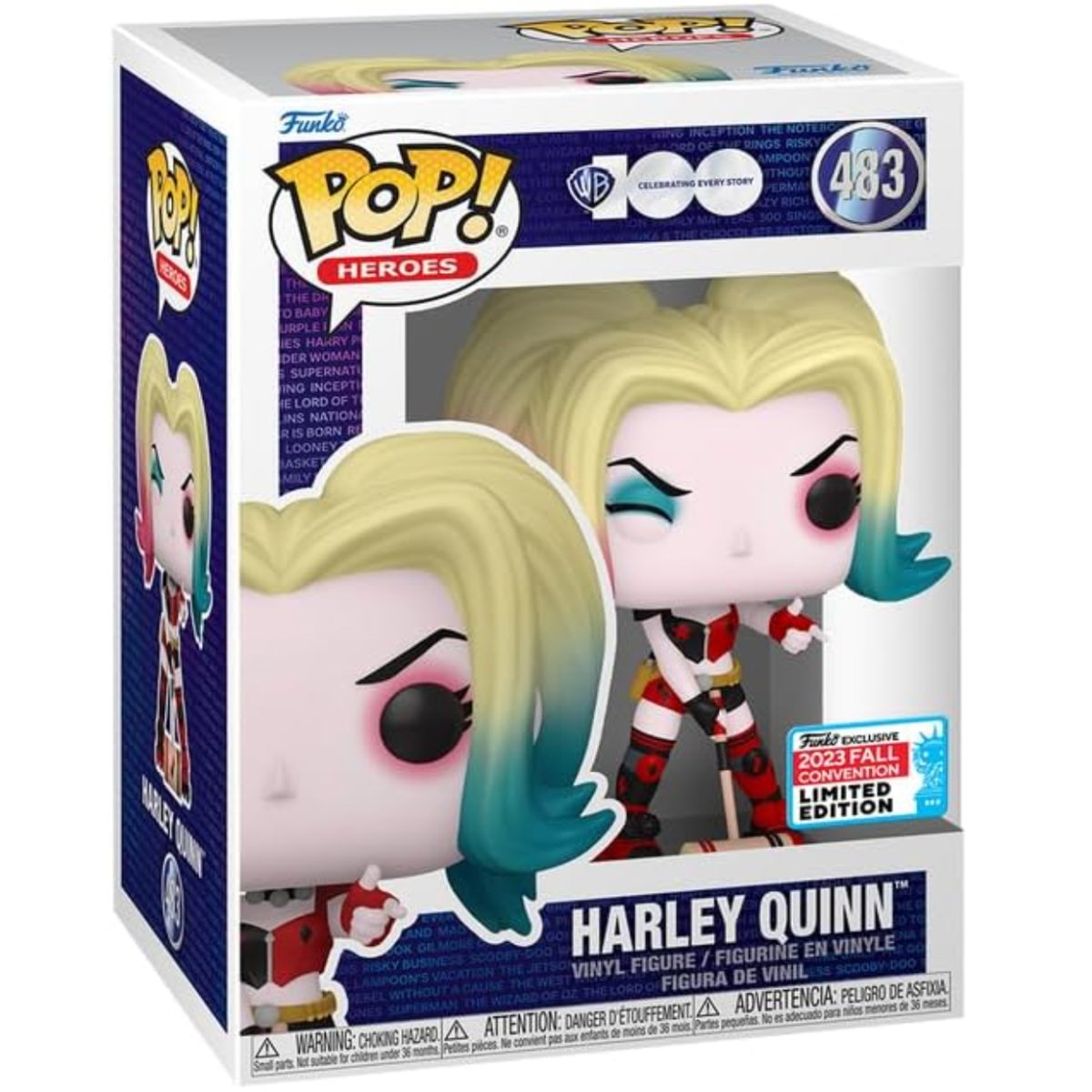 DC - Harley Quinn (2023 Fall Convention Limited Edition) #483 - Funko Pop! Vinyl DC - Persona Toys