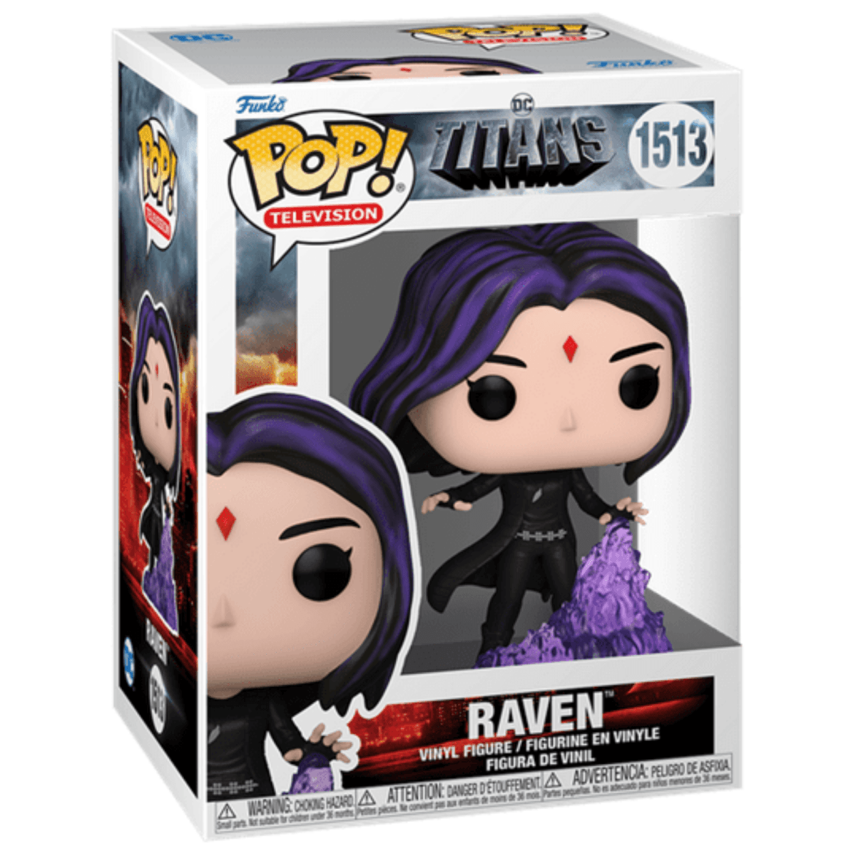 DC Titans - Raven 1513 - Funko Pop! Vinyl DC - Persona Toys