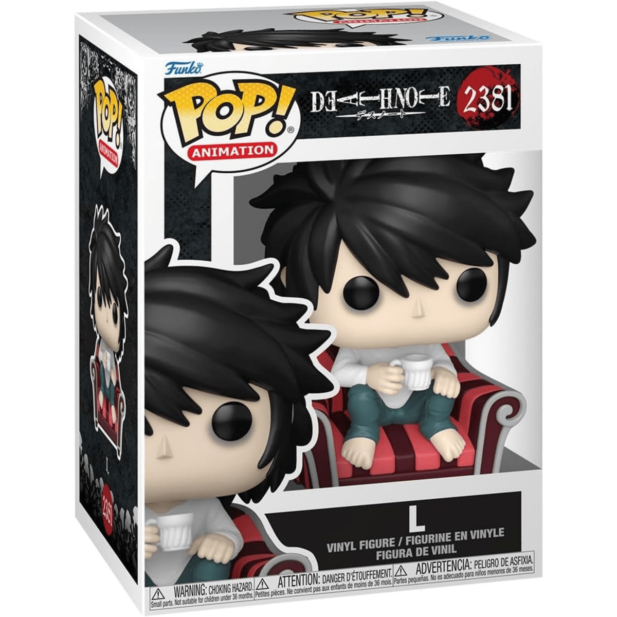 Death Note - L 2381 - Funko Pop! Vinyl Anime - Persona Toys