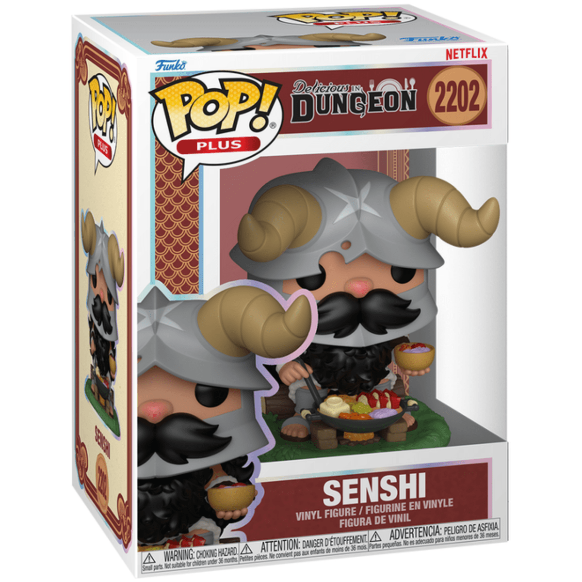 Delicious in Dungeon - Senshi 2202 - Funko Pop! Plus Vinyl Anime - Persona Toys