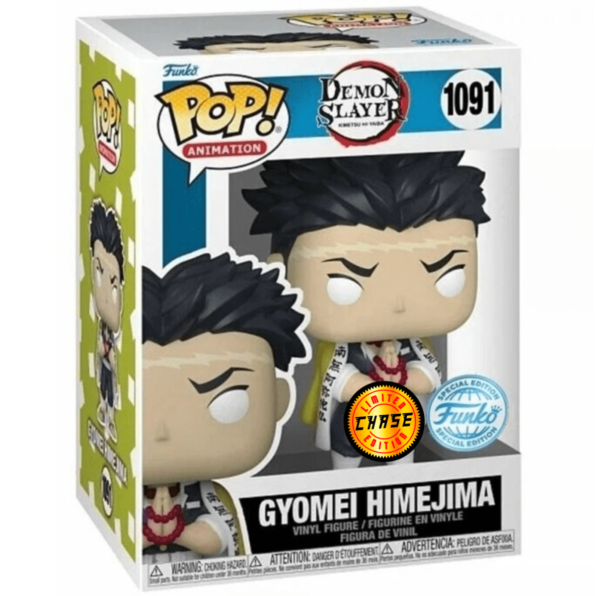 Demon Slayer - Gyomei Himejima (Chase) (Special Edition) 1091 - Funko Pop! Vinyl Anime - Persona Toys